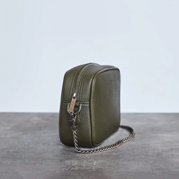 Angela Roi | Grace Mini Crossbody in Deep Olive - Picture 2 of 14